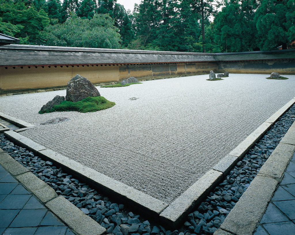 2 Jardín Hiraniwa Karesansui Ryoan ji en Kioto b